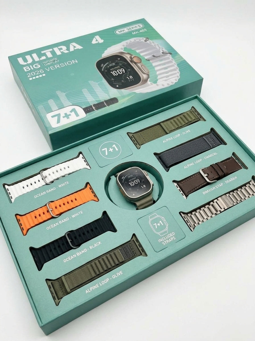 MK-405 Ultra 4 Smartwatch Premium Quality