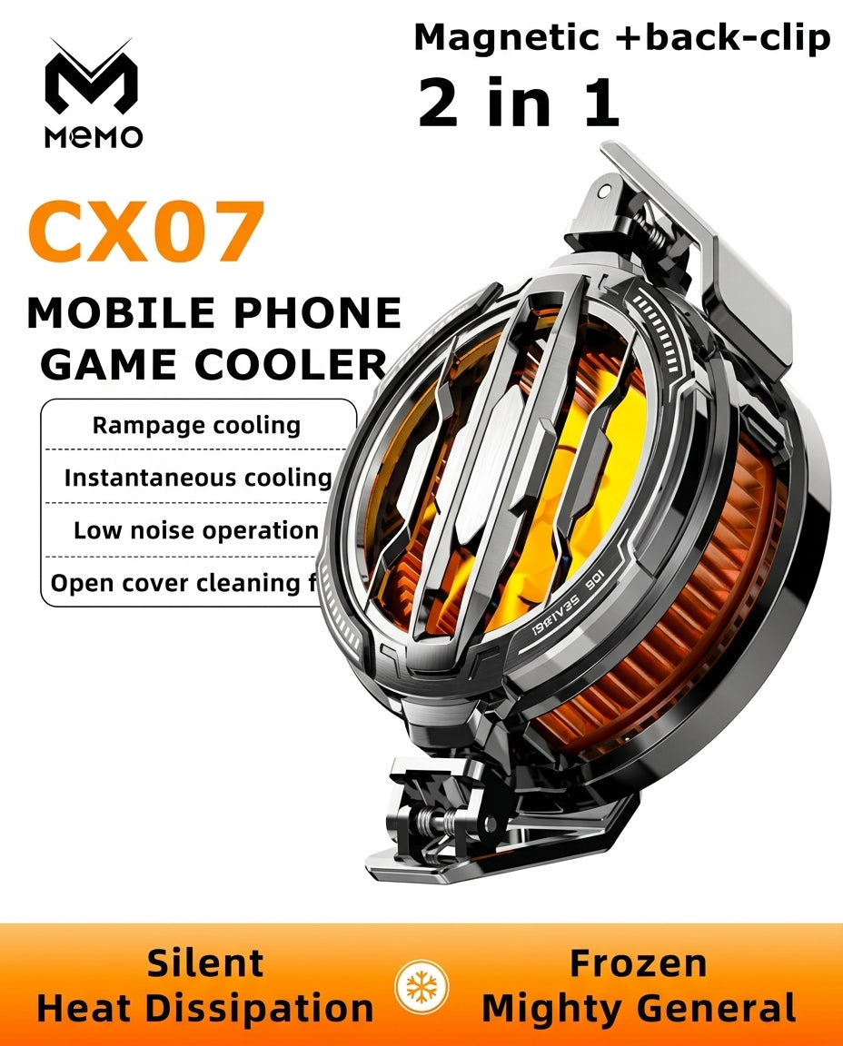 MEMO CX07 Magnetic Mobile Phone Game Cooler