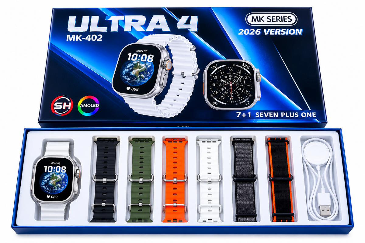 MK-402 Ultra 4 Smartwatch – Premium Quality