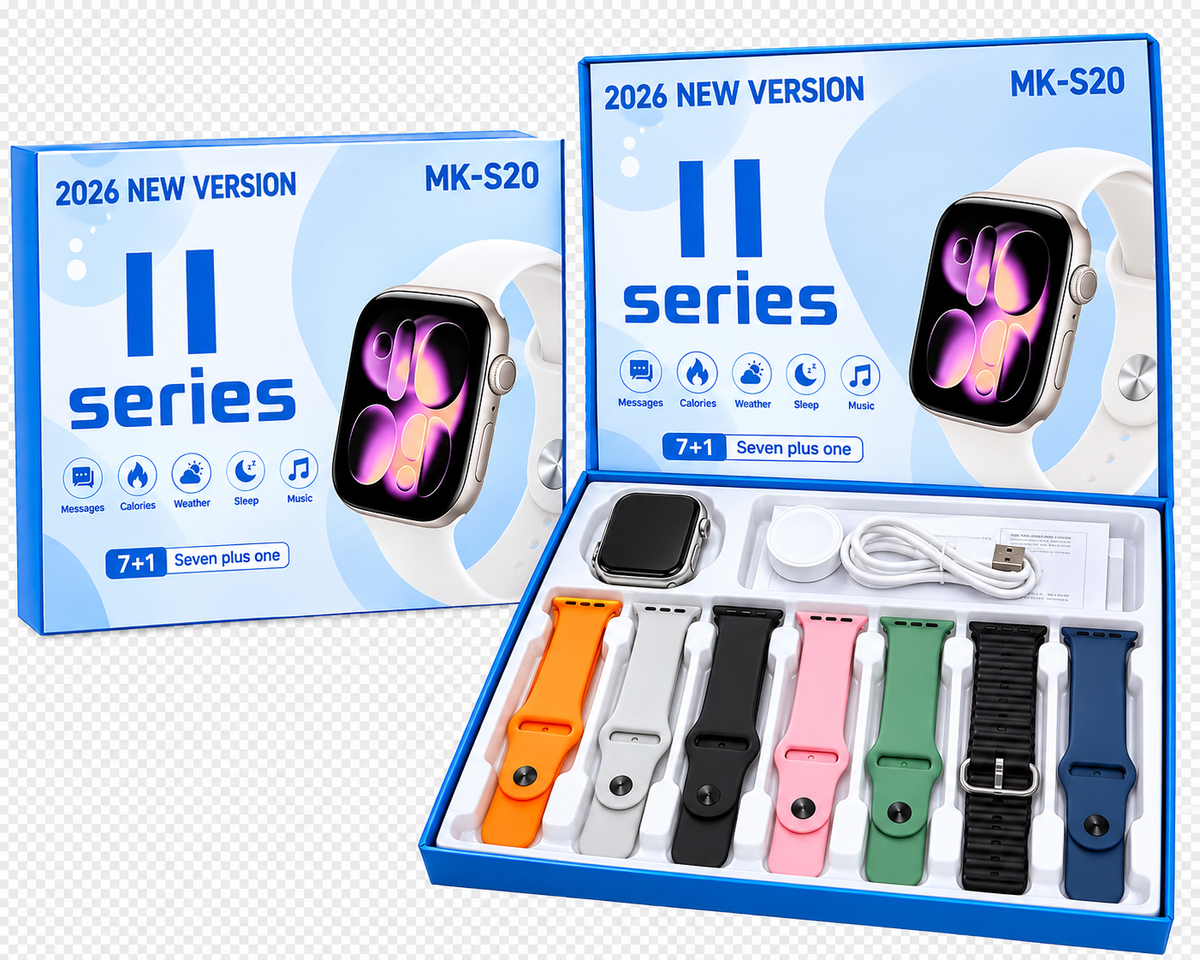 MK-S20 Smartwatch – 2026 New Generation |