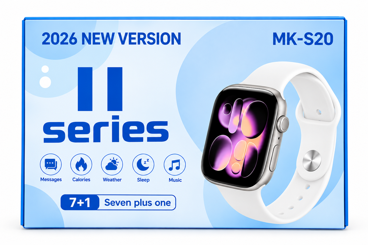 MK-S20 Smartwatch – 2026 New Generation |