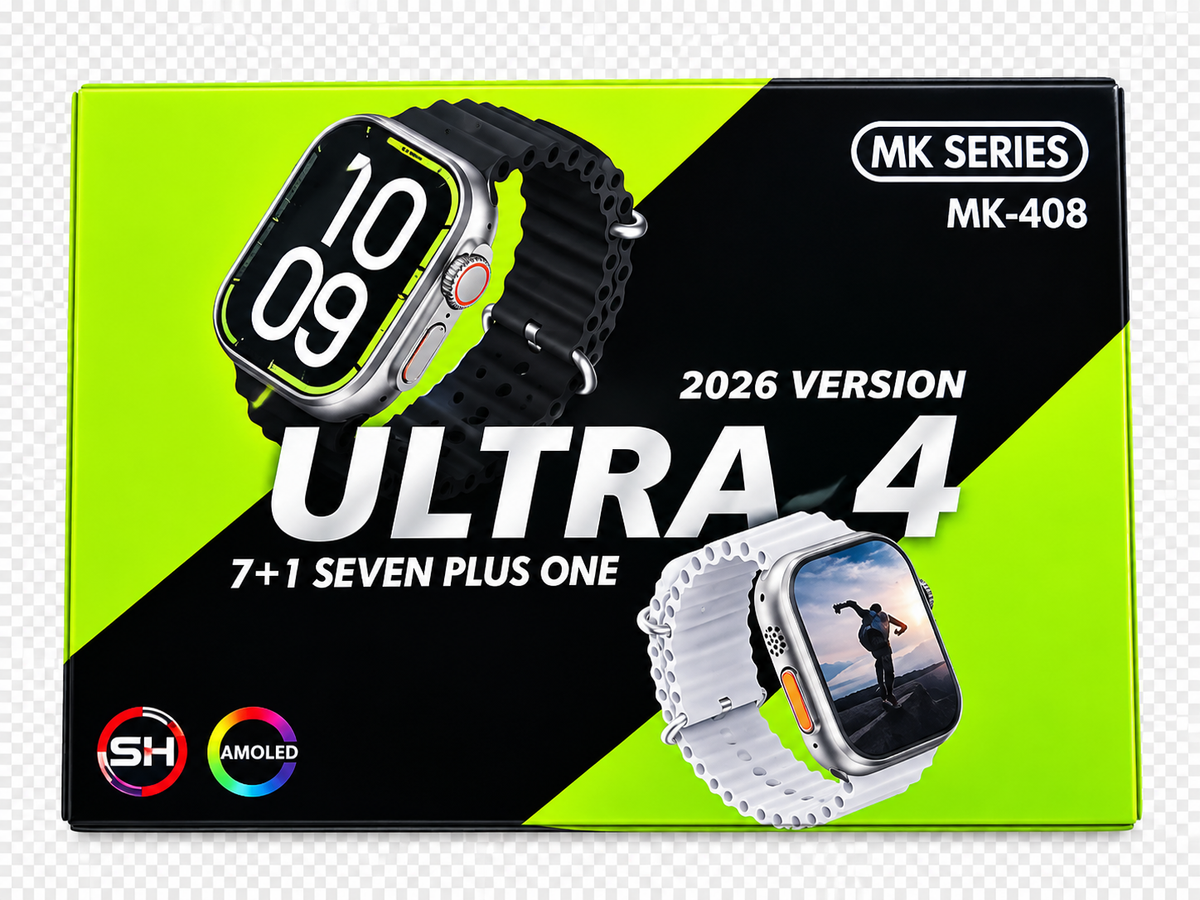 MK-408 Smartwatch – 2026 New Generation