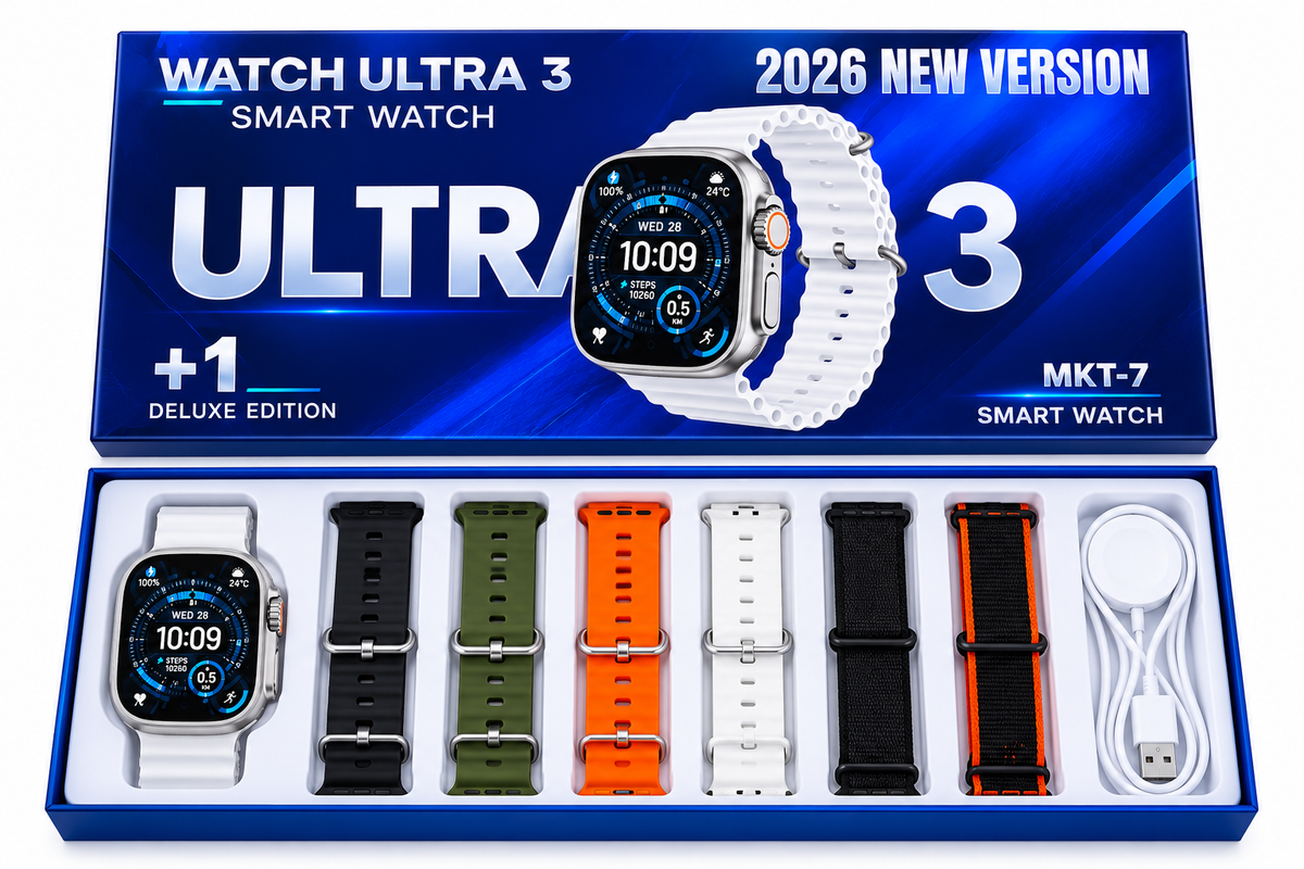 Ultra 3 Smartwatch MKT-7 Premium Quality